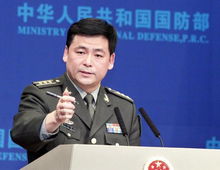 新任国防部新闻发言人蒋斌正式亮相