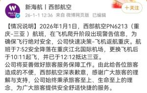 重庆飞三亚航班紧急返航 乘客发声