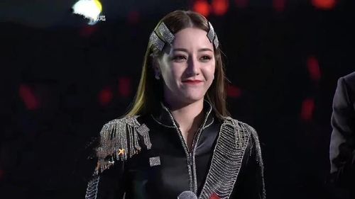 跨年晚会高清镜头下的女明星